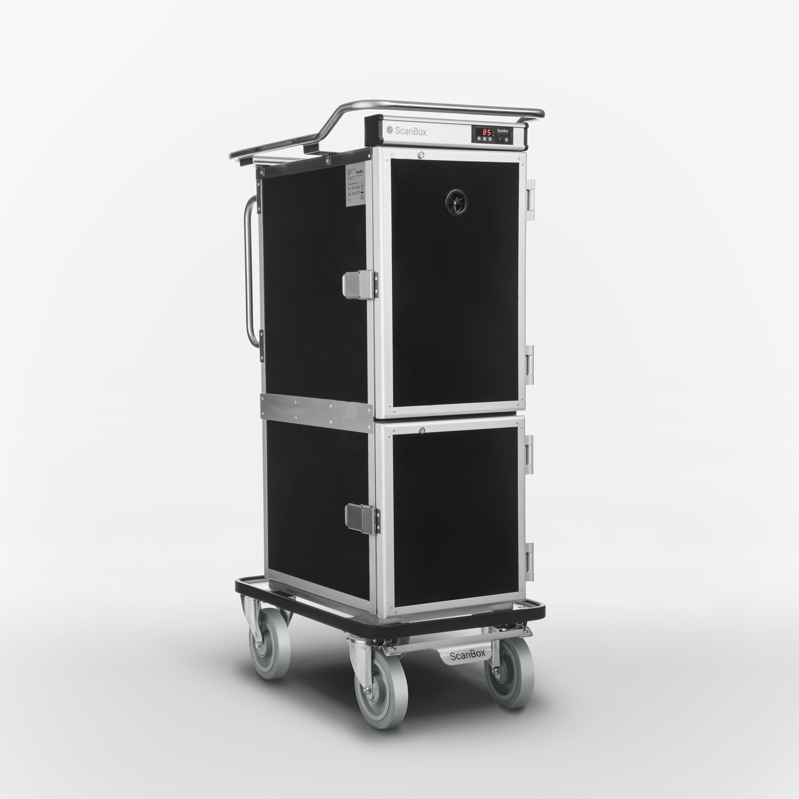ScanBox Ergo Line Combo Heated + Cold Food Transport Cart Skanos