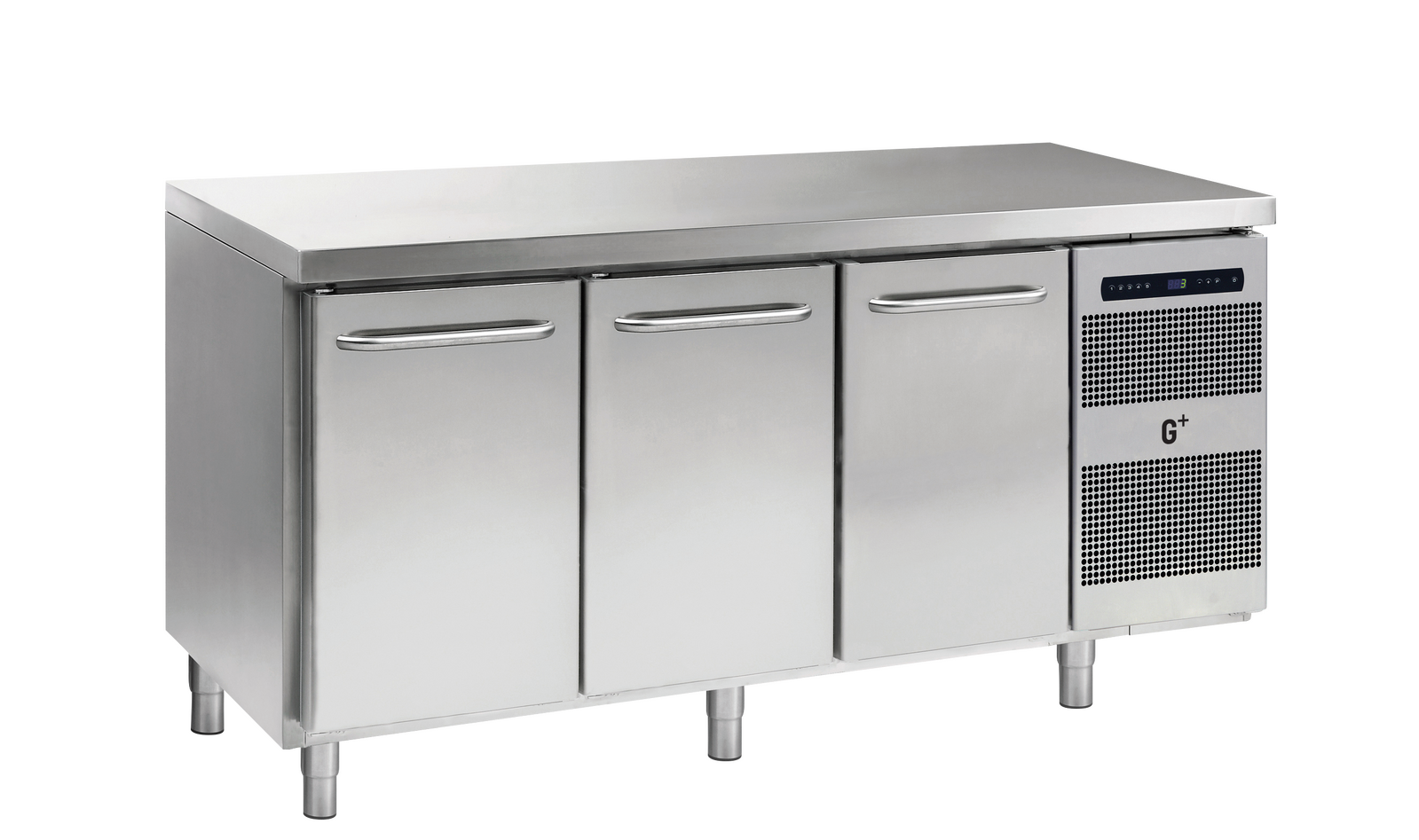 G+ GASTRO F2GFTD2D2L2 4 Door Counter Freezer