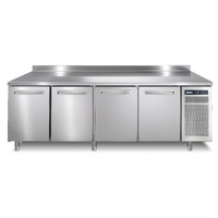 Afinox Spring Plus Pastry 804TN/A Worktop With Splashback Refrigerator