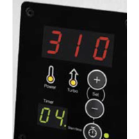 7-day digital timer for automatic start and stop