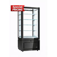 Sagi KP8A High Refrigerated Display Case Black Luxor R290
