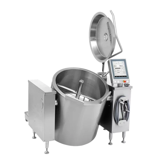 Joni MultiMix 300L AC86 Electric Steam Jacketed Mixing Kettle On Stand