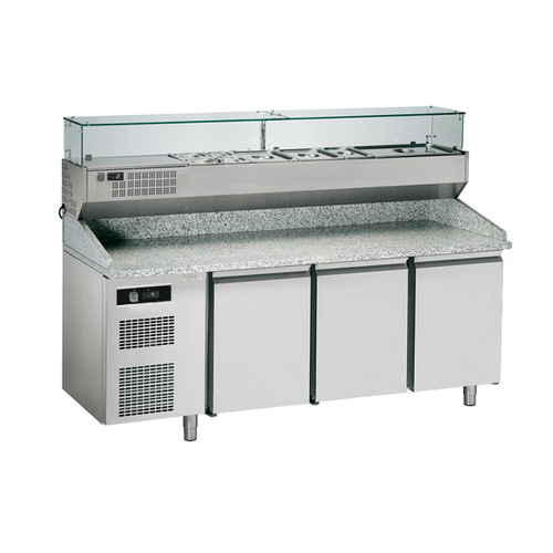 Sagi Pizza Refrigerated Counter 3 Doors, +2/+10°C