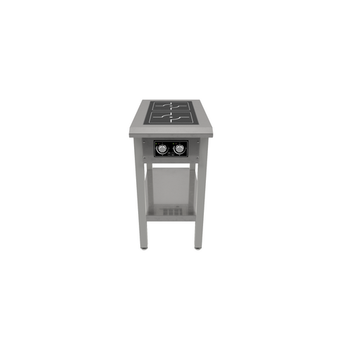 Norqi 02R Cooktop 2 Burner Induction Round