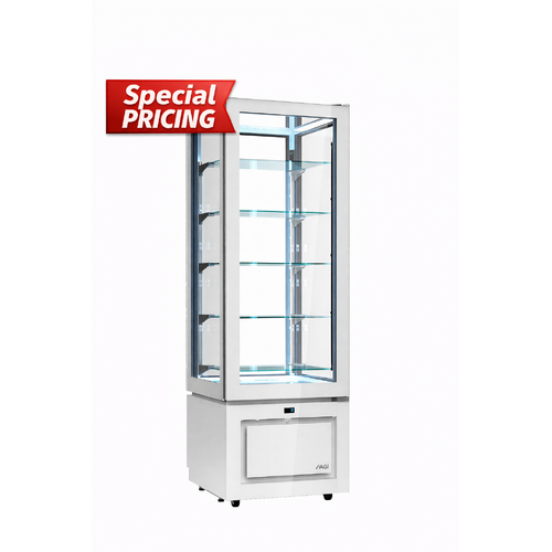Sagi KP6V Luxor Refrigerated Display Case White New Style Slim +2/+10°C
